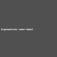 Ergonomische Leder-Gabel