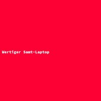 Wertiger Samt-Laptop