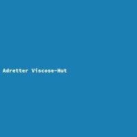 Adretter Viscose-Hut