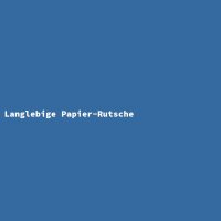 Langlebige Papier-Rutsche