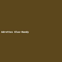 Adrettes Glas-Handy